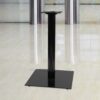 Expectation Series Black Semi-Gloss Table Base