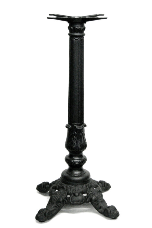 B8C5-S Bar Height Base with Black Textured Finish