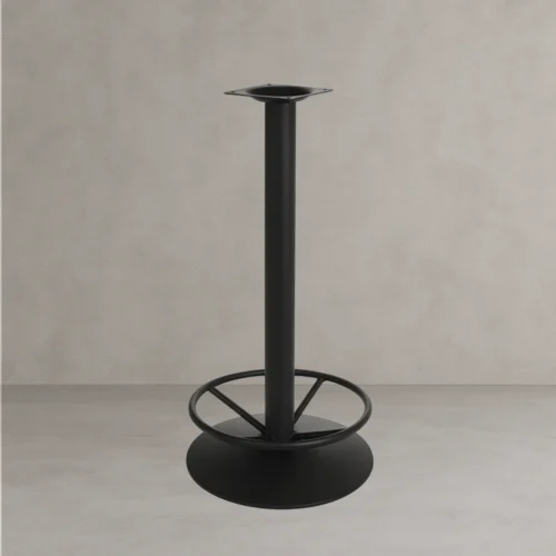 Black Crony Bar Table Base