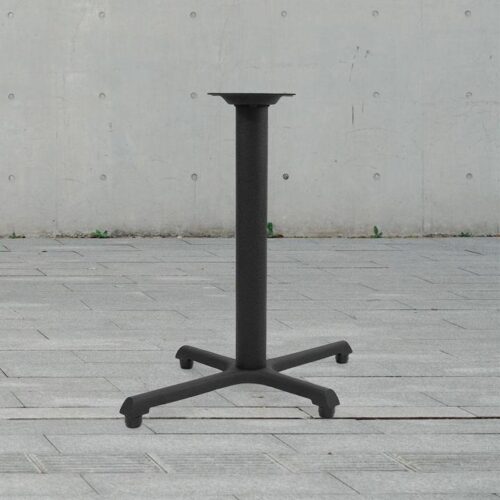 Black 22x30 Inch Oblong SS Series Table Base