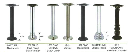 Bolt Downs Table Bases