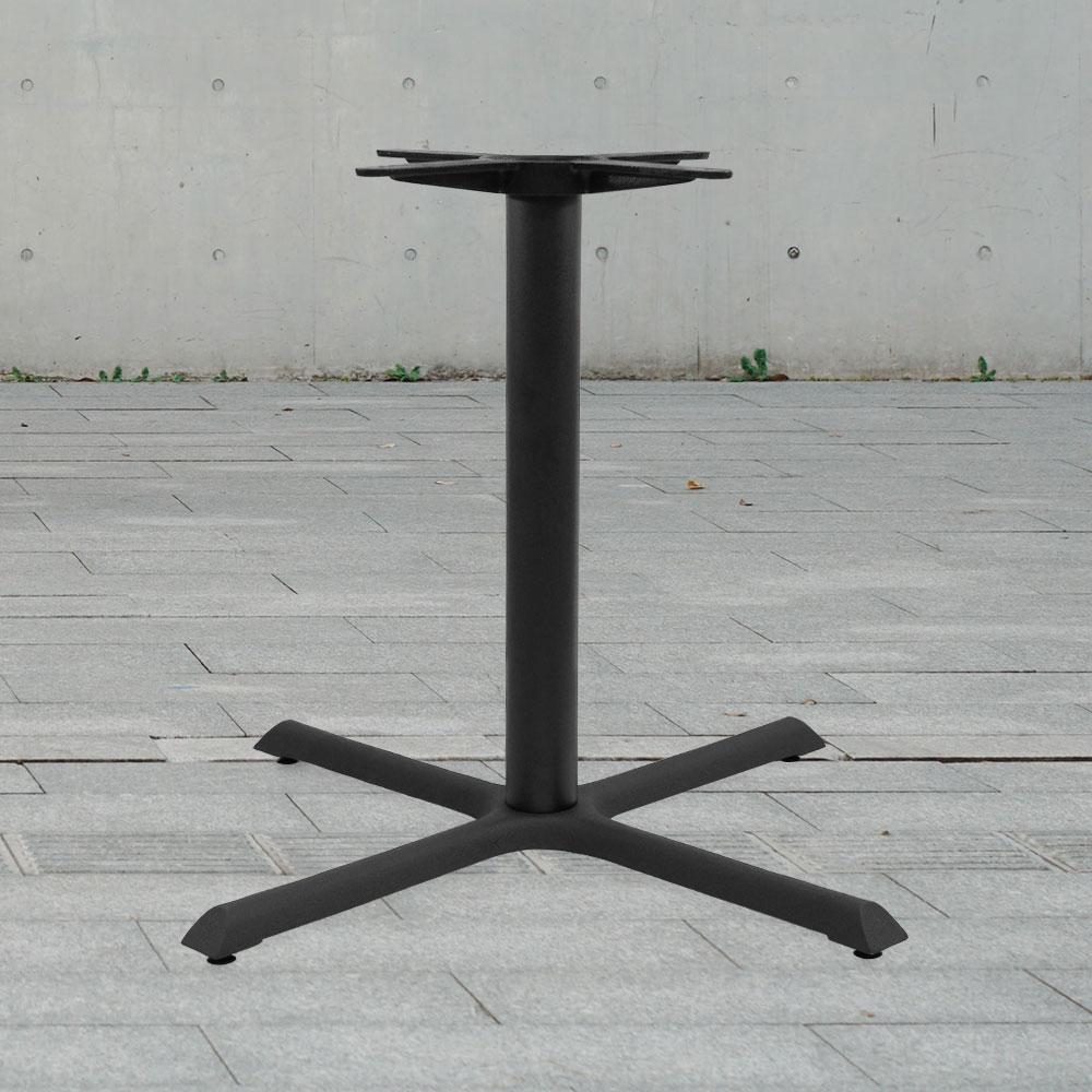 Oak Street Table Base 22" x 30" base spread 3" steel column black B2230-STD 
