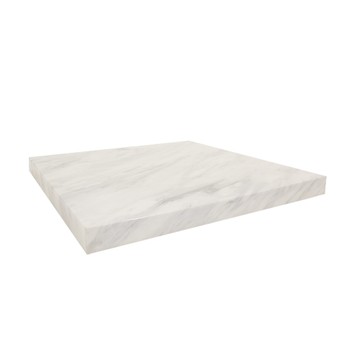 White Artificial Granite Top (AG-08)