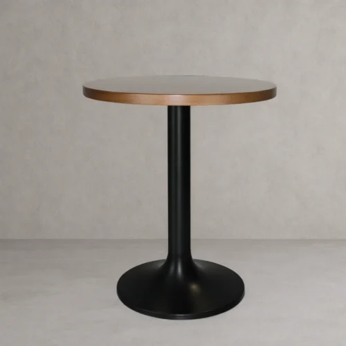 Black 850 Series Trumpet Table Base
