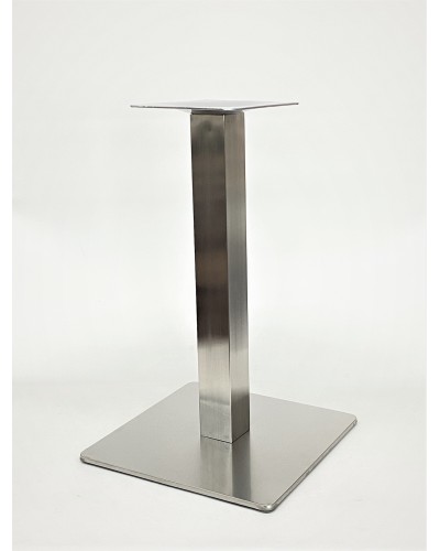 18" Square Stainless Steel Table Base