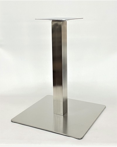 23" Square Stainless Steel Table Base
