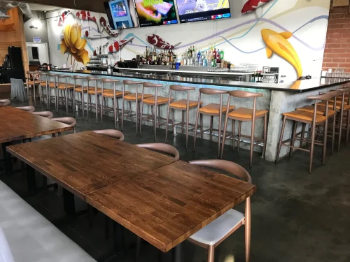 White Oak Light Walnut Finish Live