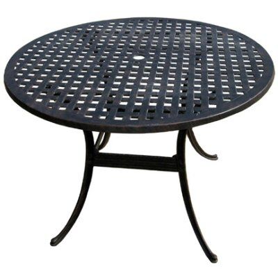 Round Aluminum Outdoor Tables