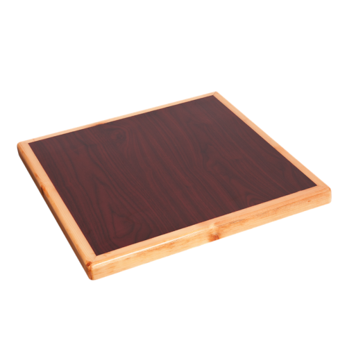 Dark Mahogany with Natural Edge