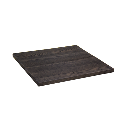 Dark Wood Grain Outdoor Resin Table Top