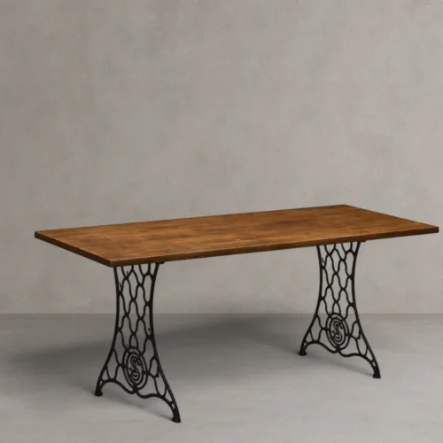 Cast Iron Sewing Machine Decorative Table Legs
