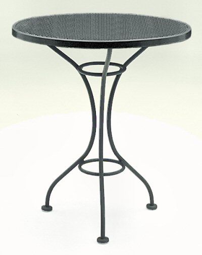 Parisienne 25 Inch Round Cafe Table, Round Cafe Table