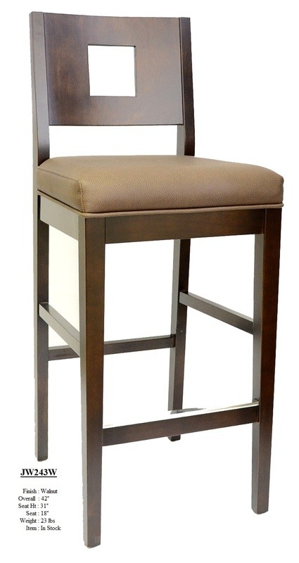 Wood Bar Chair JW243