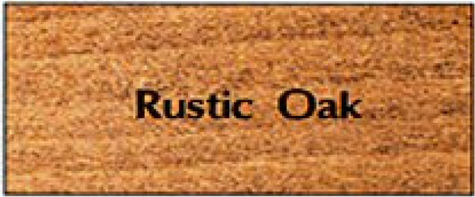 Rustic Oak Finish