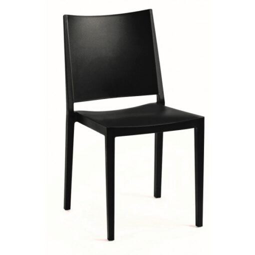 Oasis #247 Black Outdoor Side Chair