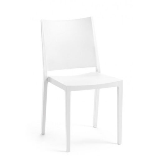 Oasis #247 White Outdoor Side Chair
