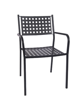Black Stackable Side Chair (OF-04-B-ER)