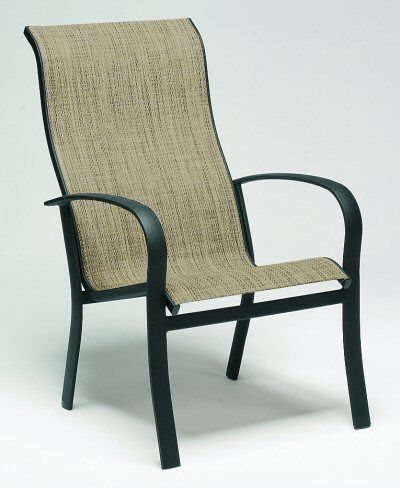 Fremont Sling Stackable High Back Dining Chair