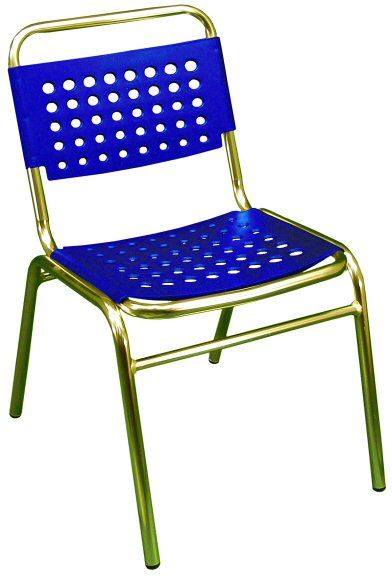 South Beach Side Chair Blue