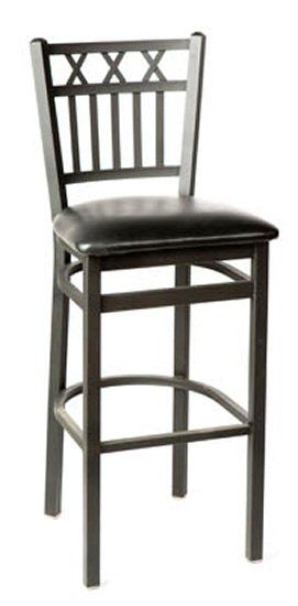 3x Vertical Back Bar Chair