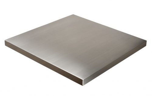 Brushed Stainless Steel Tops
