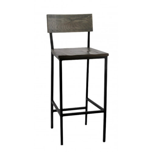 Bar Chair #648 with Grey Oak Finish (G)