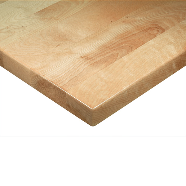 Solid Planked Birch Restaurant Table Tops