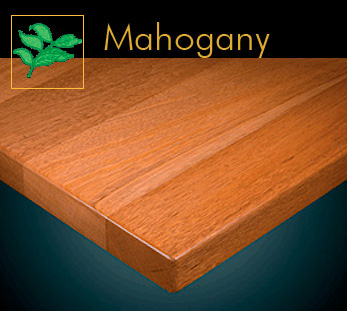 Solid Planked Mahogany Table Top