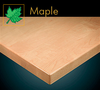 Solid Planked Maple Table Top
