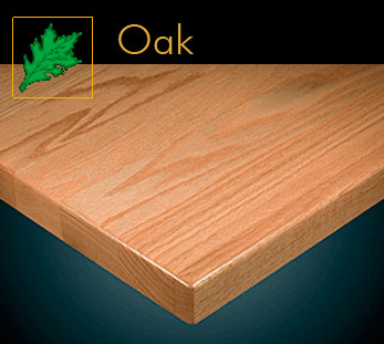 Solid Planked Red Oak