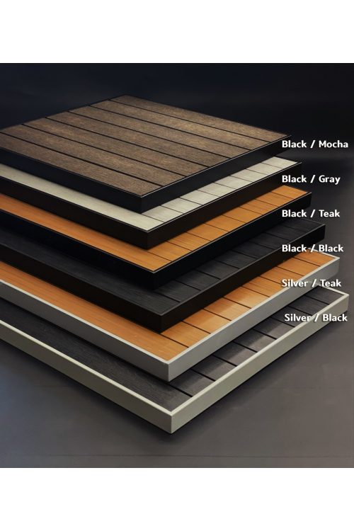 Synthetic Teak Table Tops
