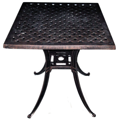 Weave Cast Aluminum Outdoor Tables