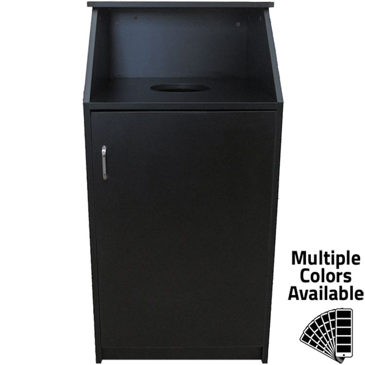 Commercial Trash-Can & Tray Receptacle