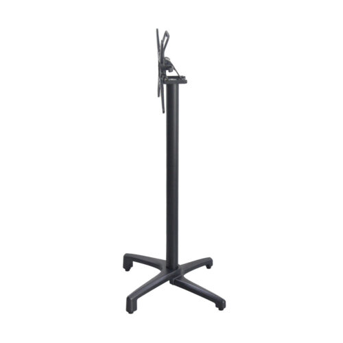 Bar Height Folding Table Base with Bag Hook