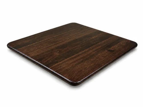 Beechwood Walnut Finished Planked Table Top