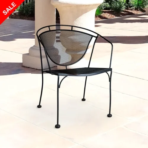 Micro Mesh Barrel Chair
